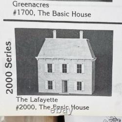 Real Good Toys THE LAFAYETTE Dollhouse Hard Wood New Old Stock In Box See-Detail