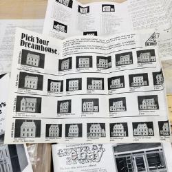 Real Good Toys THE LAFAYETTE Dollhouse Hard Wood New Old Stock In Box See-Detail