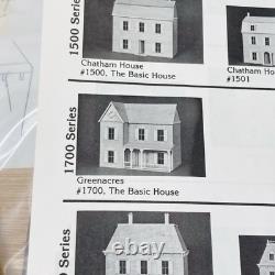 Real Good Toys THE LAFAYETTE Dollhouse Hard Wood New Old Stock In Box See-Detail