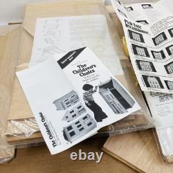 Real Good Toys THE LAFAYETTE Dollhouse Hard Wood New Old Stock In Box See-Detail