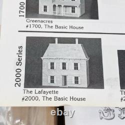 Real Good Toys THE LAFAYETTE Dollhouse Hard Wood New Old Stock In Box See-Detail