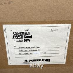 Real Good Toys THE LAFAYETTE Dollhouse Hard Wood New Old Stock In Box See-Detail