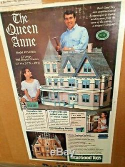Real Good Toys THE QUEEN ANNE Dollhouse Kit Two Boxes #HS-6600 NOS 112