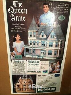 Real Good Toys THE QUEEN ANNE Dollhouse Kit Two Boxes #HS-6600 NOS 112