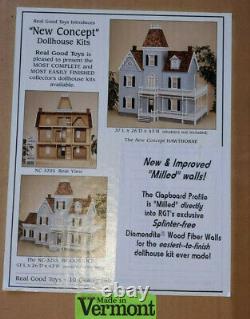 Real Good Toys The New concept HAWTHORNE DOLLHOUSE Kit in 1-1' scale RARE