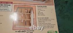 Real Good Toys Vermont Farmhouse Jr. 29 Inch Solid Wood Dollhouse Kit