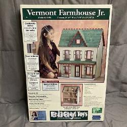 Real Good Toys Vermont Farmhouse Jr 29 Wood Dollhouse Kit 112 #J-M401