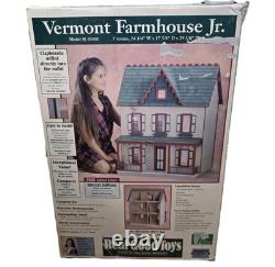 Real Good Toys Vermont Farmhouse Jr 29 Wood Dollhouse Kit 112 #J-M401