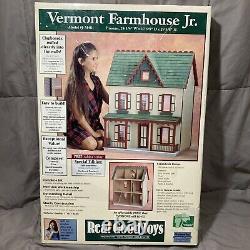 Real Good Toys Vermont Farmhouse Jr 29 Wood Dollhouse Kit 112 #J-M401