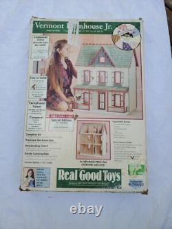 Real Good Toys Vermont Farmhouse Jr 29 Wood Dollhouse Kit #J-M401