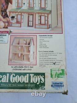 Real Good Toys Vermont Farmhouse Jr 29 Wood Dollhouse Kit #J-M401