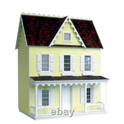 Real Good Toys Vermont Farmhouse Jr. Unfinished 1-Inch Scale Dollhouse Kit