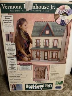Real Good Toys Vermont Farmhouse Jr Wood Dollhouse Kit 112 #J-M401 New