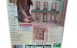 Real Good Toys Vermont Farmhouse Jr Wood Miniature Dollhouse Kit
