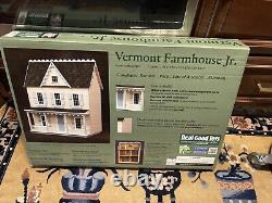 Real Good Toys Vermont Farmhouse Jr Wooden Dollhouse Kit MM-JM401 New Sealed NOS