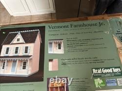 Real Good Toys Vermont Farmhouse Jr. Wooden Dollhouse Model MM-JM401 Open Box