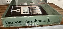 Real Good Toys Vermont Farmhouse Jr. Wooden Dollhouse Model MM-JM401 Open Box