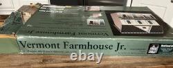 Real Good Toys Vermont Farmhouse Jr. Wooden Dollhouse Model MM-JM401 Open Box