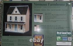 Real Good Toys Vermont Farmhouse Jr. Wooden Dollhouse Model MM-JM401 Unopened