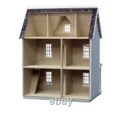 Real Good Toys Vermont Farmhouse Junior Wooden Dollhouse Open Box