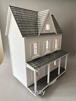 Real Good Toys Vermont Farmhouse Wood OOAK Miniature Dollhouse Built Assembled