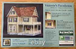 Real Good Toys Victoria's Farmhouse 112 Dollhouse Kit New Old Stock JM-1065