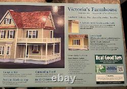 Real Good Toys Victoria's Farmhouse 112 Dollhouse Kit New Old Stock JM-1065