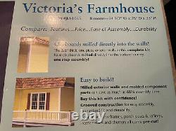 Real Good Toys Victoria's Farmhouse 112 Dollhouse Kit New Old Stock JM-1065