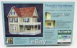 Real Good Toys Victoria's Farmhouse 112 Scale Dollhouse Kit NEW Sealed NIB