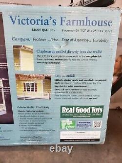 Real Good Toys Victoria's Farmhouse Dollhouse Kit JM-1065