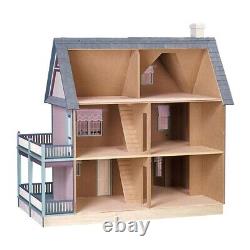 Real Good Toys Victoria's Farmhouse Unfinished 1-Inch Scale Dollhouse Kit