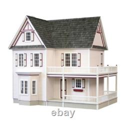 Real Good Toys Victoria's Farmhouse Unfinished 1-Inch Scale Dollhouse Kit