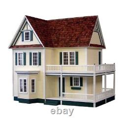 Real Good Toys Victoria's Farmhouse Unfinished 1-Inch Scale Dollhouse Kit