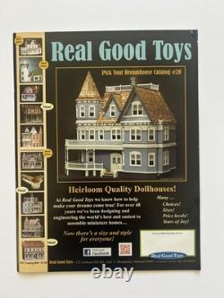 Real Good Toys Victorian 112 Dollhouse DIY Kit J-M907 9 Rooms Special Ed