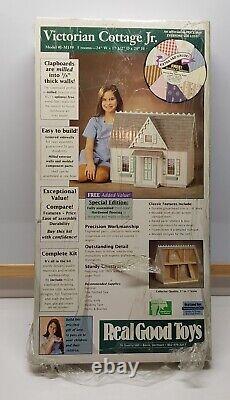 Real Good Toys Victorian Cottage Jr. Dollhouse Kit #J-M159 Brand New in Box NOS