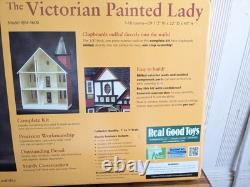 Real Good Toys Victorian Painted Lady Dollhouse Kit Model # JM4600 Unassembled