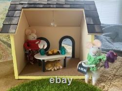 Real Good Toys brand completed mouse house with mice + accessories OOAK