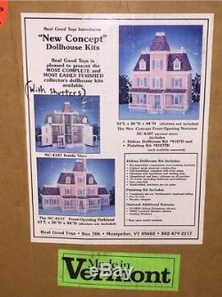 Real good toys Deluxe Dollhouse Doll House Montgomery Kit! RARE! Huge