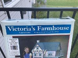 Real good toys victoria's farmhouse dollhouse kit Model # JM-1065 New In Box