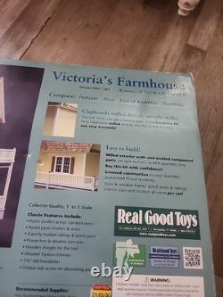 Real good toys victorias farmhouse dollhouse kit G3D