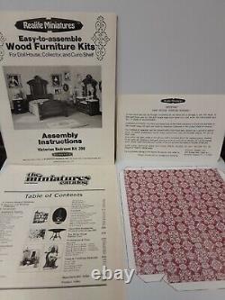 Realife Miniatures Victorian Wood Furniture Kit 51080-11W