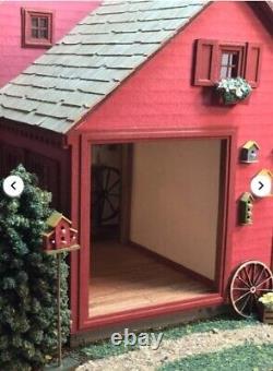 Robin Betterly Dollhouse 1/4 Scale Kit Cranberry Cottage, Landscape, Lighting Kit