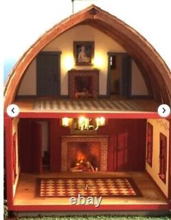 Robin Betterly Dollhouse 1/4 Scale Kit Cranberry Cottage, Landscape, Lighting Kit