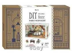 Robotime DIY Miniature Houses 3 Kits STACKABLE SET 3D Wooden Model NEW