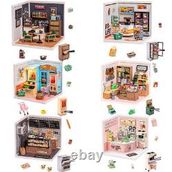 Rolife 124 Super Creator Plastic 3D Dollhouse 6-set Decor DIY Adult Xmas Gifts