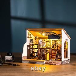 Rolife 5Kit DIY 3D Wooden Miniature 124 Dollhouse LED Furniture Decor Xmas Gift