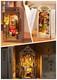 Rolife 9 Kinds DIY Book Nook LED Light Model Wooden Miniature Doll House Gifts