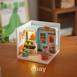 Rolife 9 in 1 Miniature Dollhouse Super Creator Plastic Building Teens Xmas Gift
