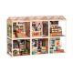 Rolife 9 in 1 Super Creator Miniature Dollhouse Plastic Building Teens Xmas Gift