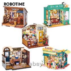 Rolife DIY 3D Wooden Miniature 124 Dollhouse Furniture Decor Adult Xmas Gifts